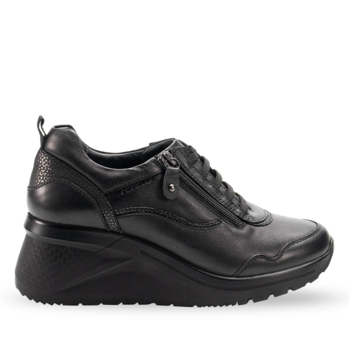 ZEYEM-G Kadın Deri Ayakkabı Siyah - 1