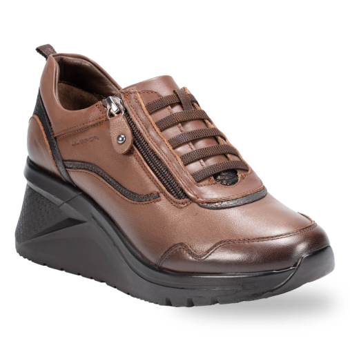 ZEYEM-G Kadın Deri Ayakkabı Taba - 2