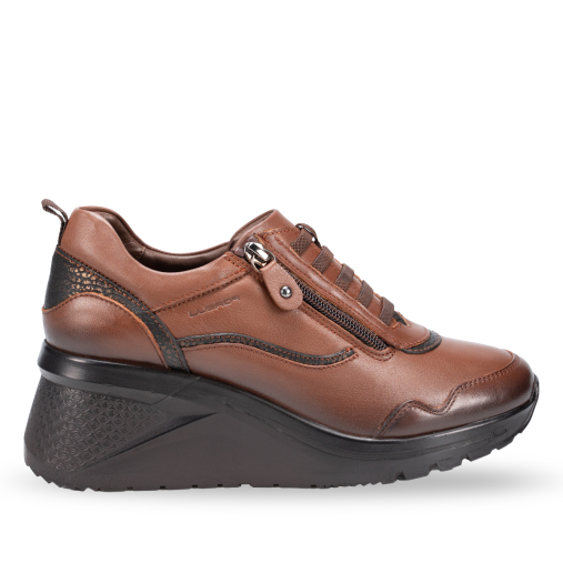 ZEYEM-G Kadın Deri Ayakkabı Taba 