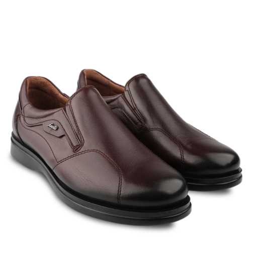 SUKOON-H Erkek Deri Ayakkabı Kahve - 3