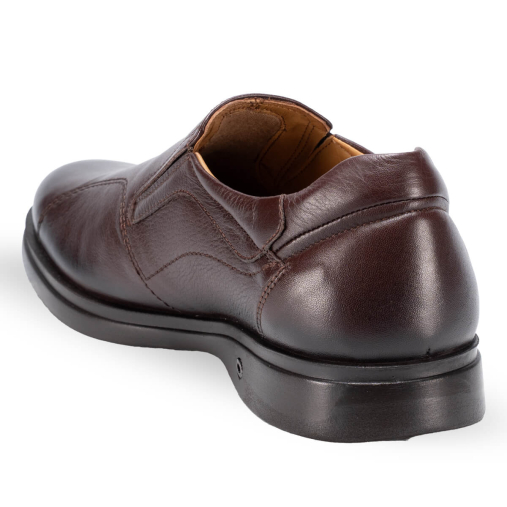 SUKOON-H Erkek Deri Ayakkabı Kahve - 4