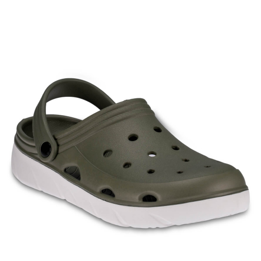 GABY-G Kadın Eva Terlik Haki-Beyaz - 3