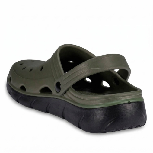 GABY-G Kadın Eva Terlik Haki-Siyah - 5