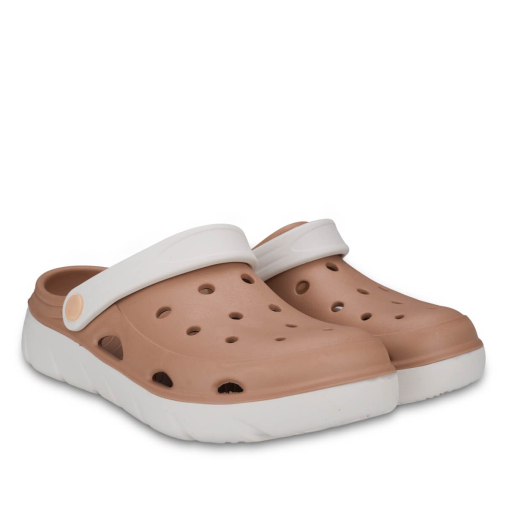 GABY-G Kadın Eva Terlik Kum-Beyaz - 3