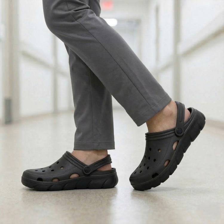 GABY-G Kadın Eva Terlik Siyah - Forelli (1)