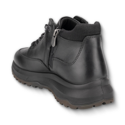 GLOW-G Erkek Deri Waterproof Bot Siyah - 5