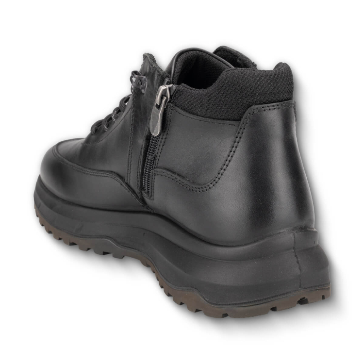 GLOW-G Erkek Deri Waterproof Bot Siyah - 5