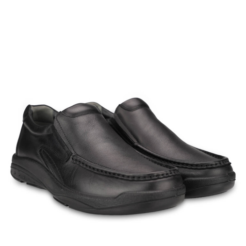 GORKEM-G Erkek Deri Ayakkabı Siyah - 3