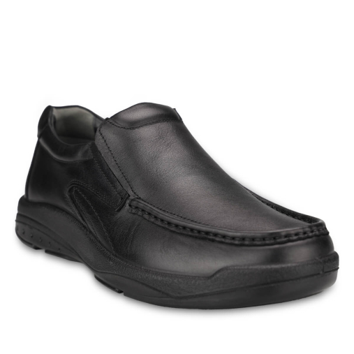 GORKEM-G Erkek Deri Ayakkabı Siyah - 4