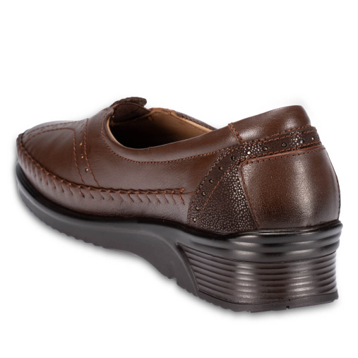 GULIS-H Kadın Deri Hallux Ayakkabı Taba - 4