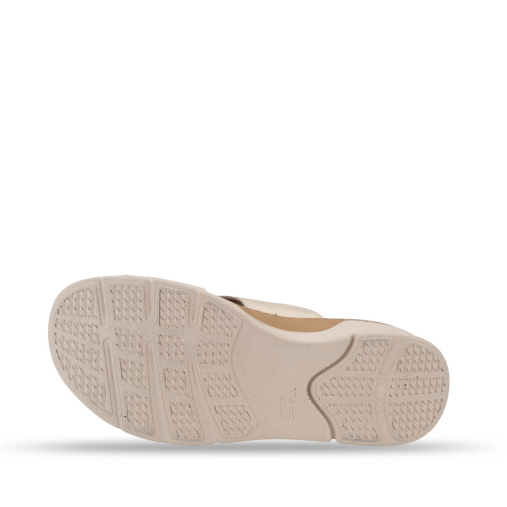 HANNA-G Kadın Deri Terlik Bej - 6