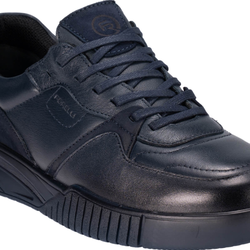 HECTOR-H Erkek Deri Ayakkabı Lacivert - 5