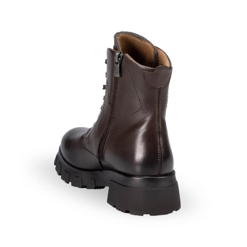 HENZA-G Kadın Deri Bot Kahve - 4