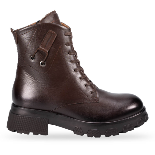 HENZA-G Kadın Deri Bot Kahve 