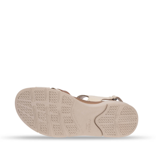 JASMIN-G Kadın Deri Sandalet Bej - 6