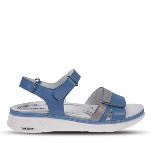 JASMIN-G Kadın Deri Sandalet Mavi 