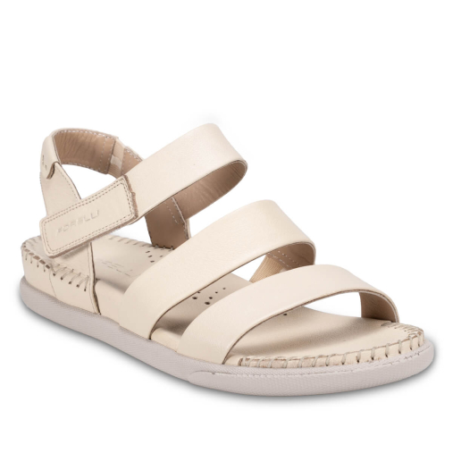JESSE-G Kadın Deri Sandalet Bej - 3
