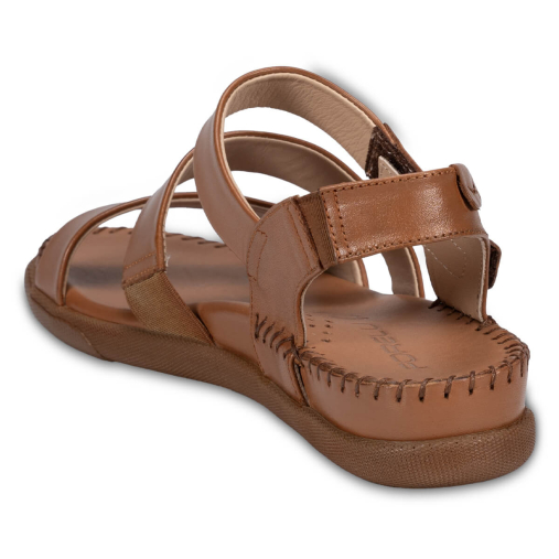 JESSE-G Kadın Deri Sandalet Taba - 4