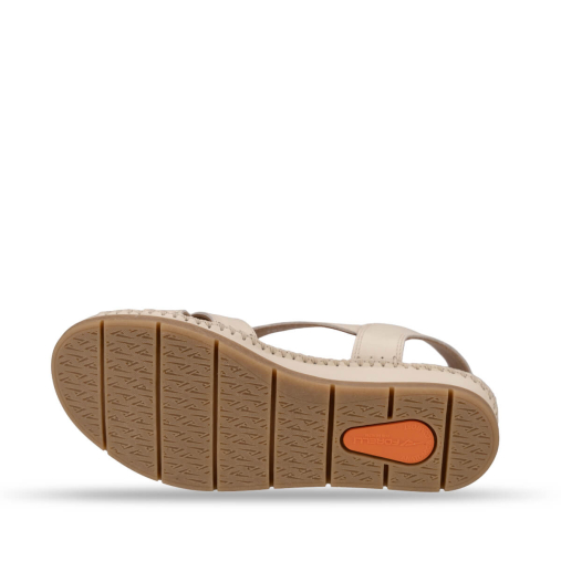 KARINA-G Kadın Deri Sandalet Bej - 6