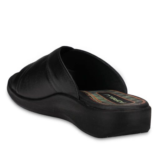 KAYLO-G Kadın Deri Terlik Siyah - 5