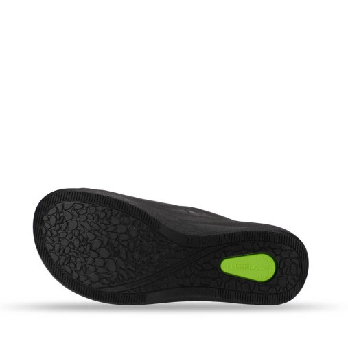 KAYLO-G Kadın Deri Terlik Siyah - 6