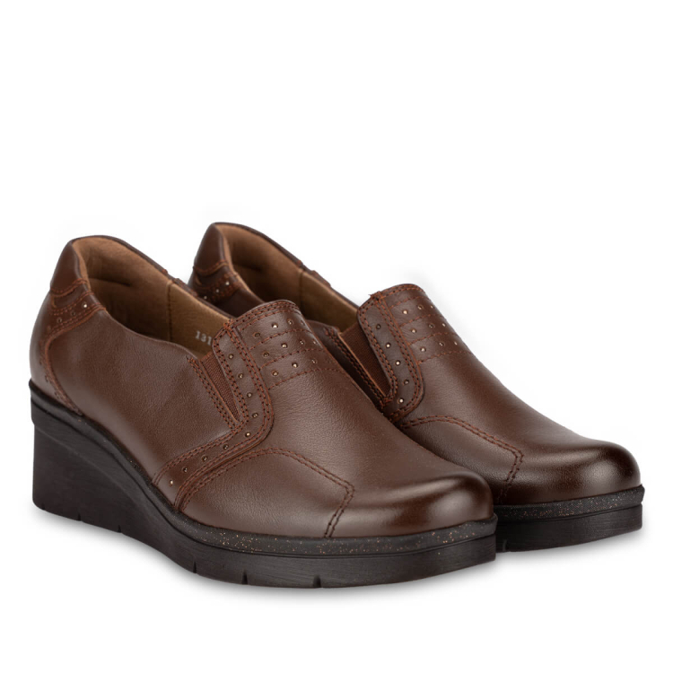 KAYNE-G Kadın Deri Hallux Ayakkabı Taba - Forelli (1)