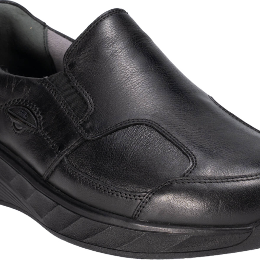 KLARK-K Erkek Deri Hallux Ayakkabı Siyah - 5