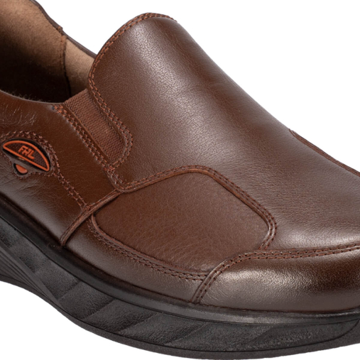 KLARK-K Erkek Deri Hallux Ayakkabı Taba - 5