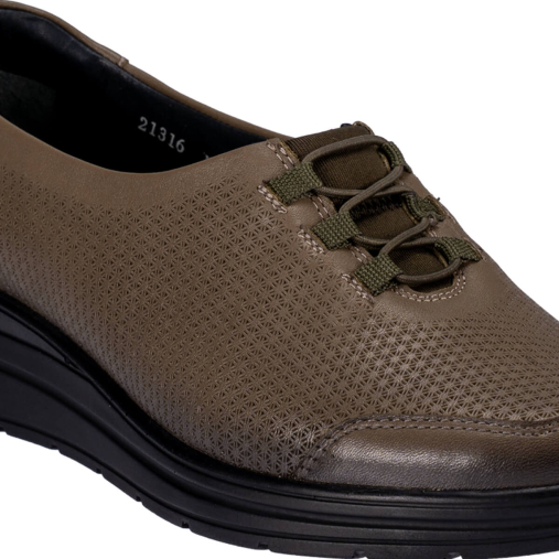 LACE-H Kadın Ayakkabı Haki - 5