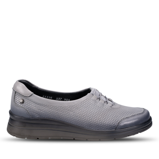 LACE-H Kadın Comfort Ayakkabı Gri - 1