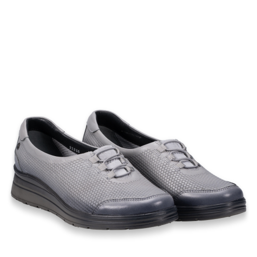 LACE-H Kadın Comfort Ayakkabı Gri - 2