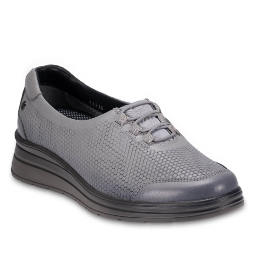 LACE-H Kadın Ayakkabı Gri - 3