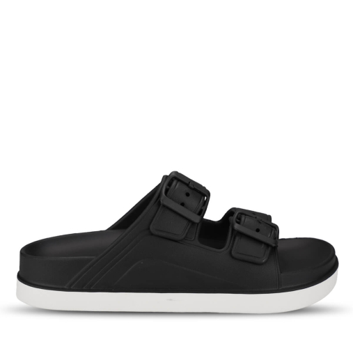 LANUS-G Kadın Eva Terlik Siyah-Beyaz - 1