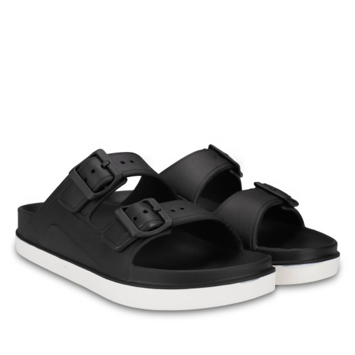 LANUS-G Kadın Eva Terlik Siyah-Beyaz - 3