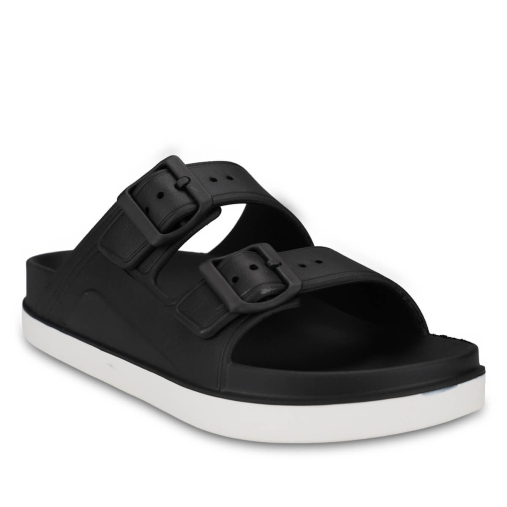 LANUS-G Kadın Eva Terlik Siyah-Beyaz - 4