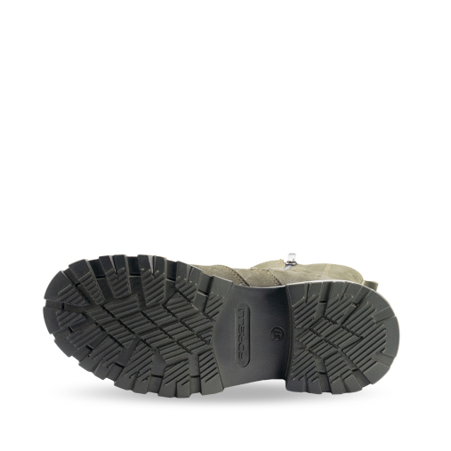 LUNA-G Kadın Deri Bot Haki Nubuk - 4