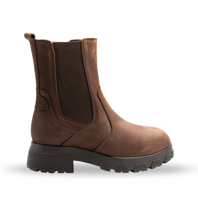 LUNA-G Kadın Deri Bot Kahve - Forelli