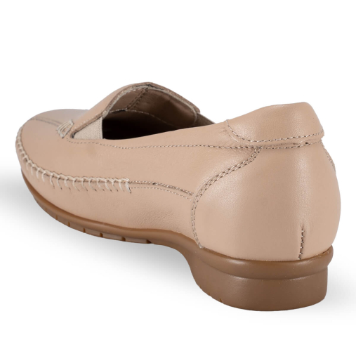 MARLA-G Kadın Deri Ayakkabı Açık Vizon - 4