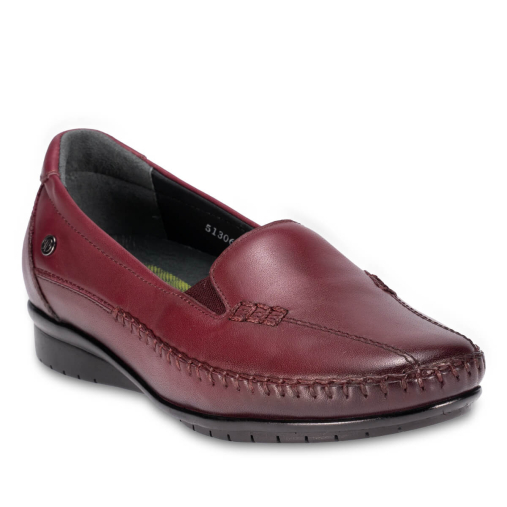 MARLA-G Kadın Deri Ayakkabı Bordo - 3