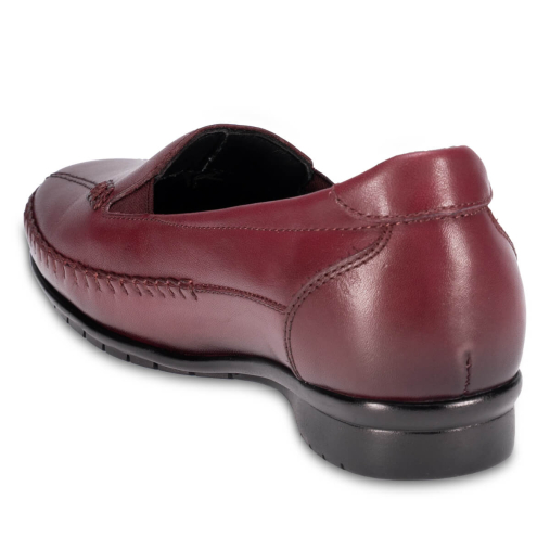 MARLA-H Kadın Deri Ayakkabı Bordo - 4