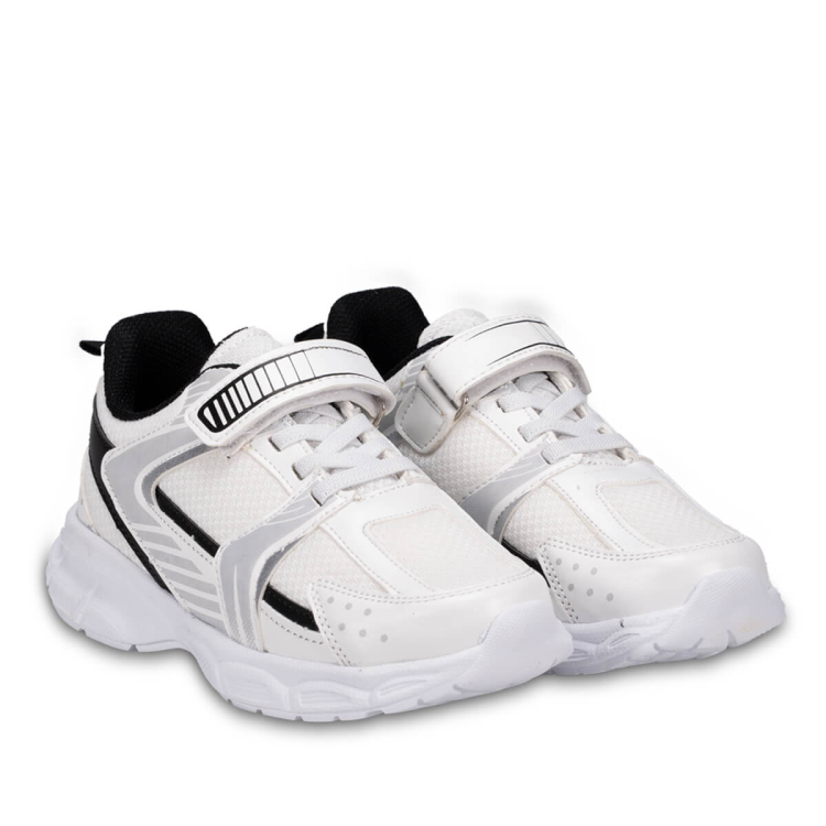 MARS Çocuk Ayakkabı Beyaz-Siyah - Forelli (1)