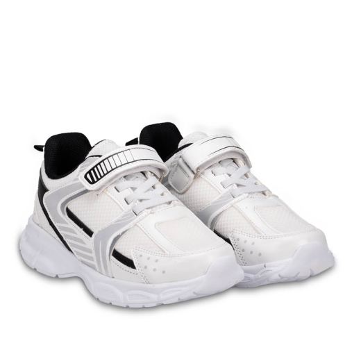 MARS Çocuk Ayakkabı Beyaz-Siyah - Forelli (1)