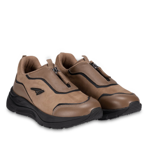 MONET-G Kadın Deri Ayakkabı Kum - 2