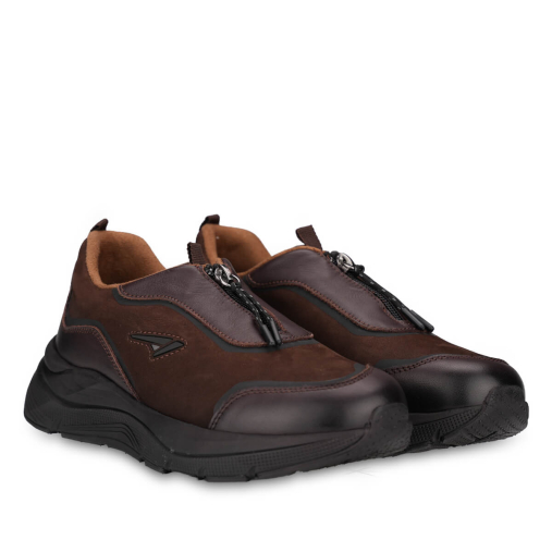 MONET-G Kadın Deri Ayakkabı Kahve - Forelli (1)