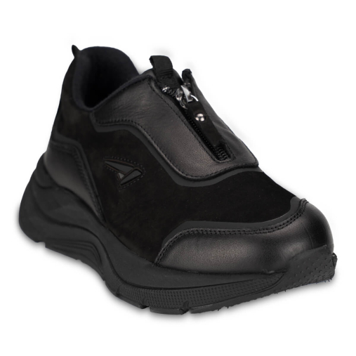 MONET-G Kadın Deri Ayakkabı Siyah - 3