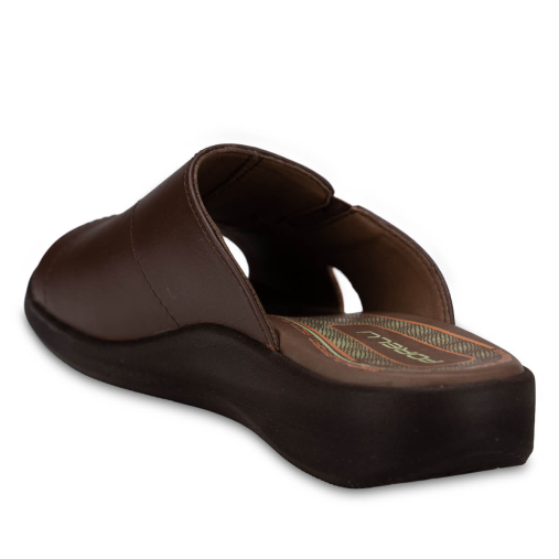 NAYE-G Kadın Deri Terlik Taba - 5