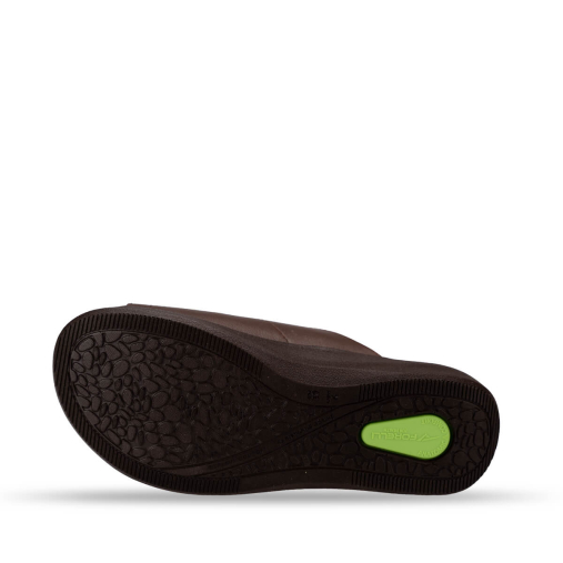 NAYE-G Kadın Deri Terlik Taba - 6