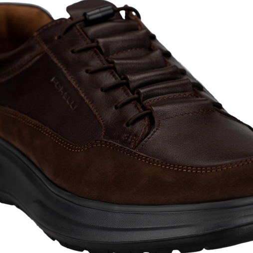 NICOLAS 2-G Erkek Deri Ayakkabı Kahve - 5