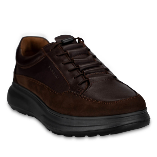 NICOLAS 2-G Erkek Deri Ayakkabı Kahve - 3