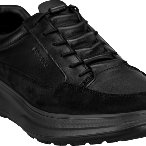 NICOLAS 2-G Erkek Deri Ayakkabı Siyah - 5